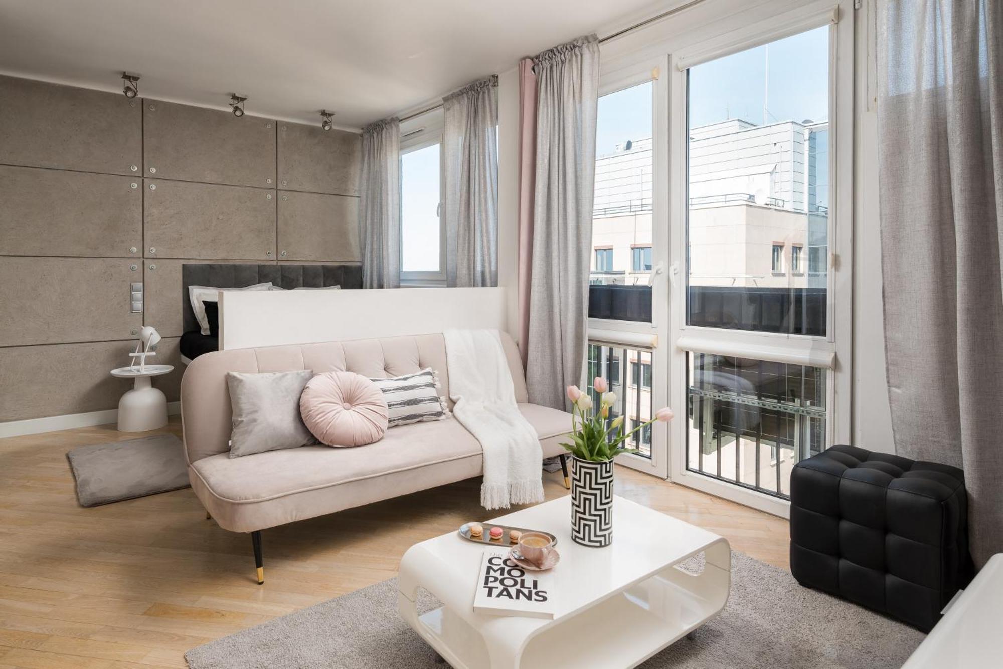 Air-Conditioned Premium Loft Warsaw Skyline Only 900 M To Central Station Kültér fotó